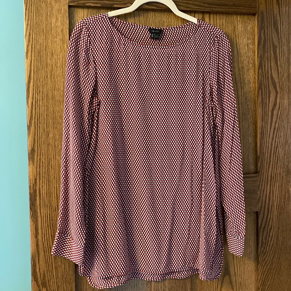 Theory Silk Tunic Blouse